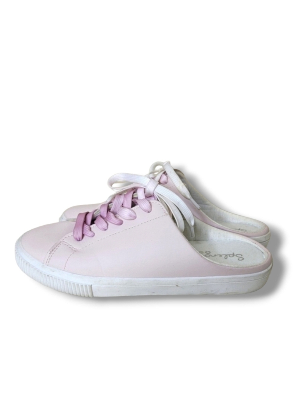 Splendid Lelia Slip On Blush Pink Sneaker Mules Size 8